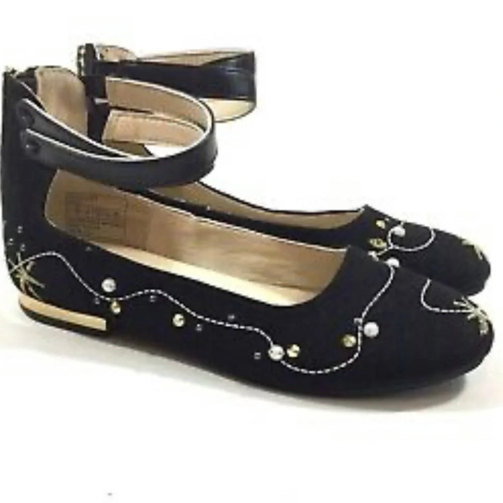 SAM EDELMAN Felicia Josie Lucien Ankle Strap Flat - Picture 1 of 12